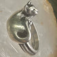 James Yesberger ring cat band size 5.25 sterling silver women girls
