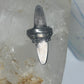 Long Onyx Ring southwest size 4.75 sterling silver women