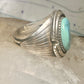 Navajo ring turquoise size 12.75 sterling silver women men