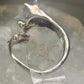 Cat and Mouse ring cat band size 8 sterling silver women girls
