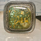 Navajo ring turquoise size 14.7 sterling silver stampings women men