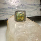 Navajo ring turquoise size 14.7 sterling silver stampings women men