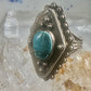 Poison ring Scarab Boho ring size 6.75 sterling silver women