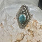 Poison ring Scarab Boho ring size 6.75 sterling silver women