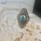 Poison ring Scarab Boho ring size 6.75 sterling silver women