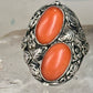 Art Deco ring Floral ring pinky size 4.75 sterling silver women