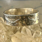 Road Runner ring Bell Trading band Saguaro Cactus Desert size 6 pinky sterling silver