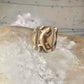 Lizard ring reptile band size 9.75 sterling silver women men