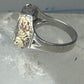 Black Hills Gold Ring onyx horse leaves cowgirl band sterling silver size 6 women