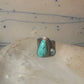 Navajo turquoise ring size 4 sterling silver pinky cigar band women girls
