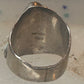 Navajo turquoise ring size 4 sterling silver pinky cigar band women girls