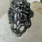 long  Face ring art deco style size 6.75 sterling silver women girls