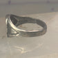 Horse Ring horseshoe band arrow southwest size 4.2 pinky cowgirl sterling silver women girls