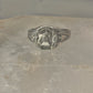 Horse Ring horseshoe band arrow southwest size 4.2 pinky cowgirl sterling silver women girls