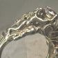 Love Heart Ring Cupid Valentine band size 7 sterling silver women