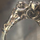 Love Heart Ring Cupid Valentine band size 7 sterling silver women