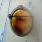 Antique Cameo on Shell Dancing Lady w Harp pendant and Pin