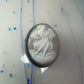 Antique Cameo on Shell Dancing Lady w Harp pendant and Pin