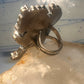 Vintage Kachina ring heavy large Zuni size 6 sterling silver women&nbsp;