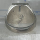 Lab Opal ring size 12 N Lee Navajo hummingbird sterling silver men women