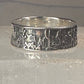 Cactus Ring Cacti southwest band size 7 sterling silver women men