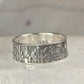Cactus Ring Cacti southwest band size 7 sterling silver women men