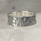 Cactus Ring Cacti southwest band size 7 sterling silver women men