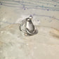 Saddle ring cowgirl cowboy band southwestern size 4 pinky sterling silver women girls