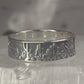 Cactus Ring Cacti southwest band size 9.75 sterling silver women men