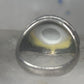 Eye ring size 6.25 blue eyeball band sterling silver women