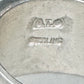 Turquoise ring size 5.75 bear band sterling silver women
