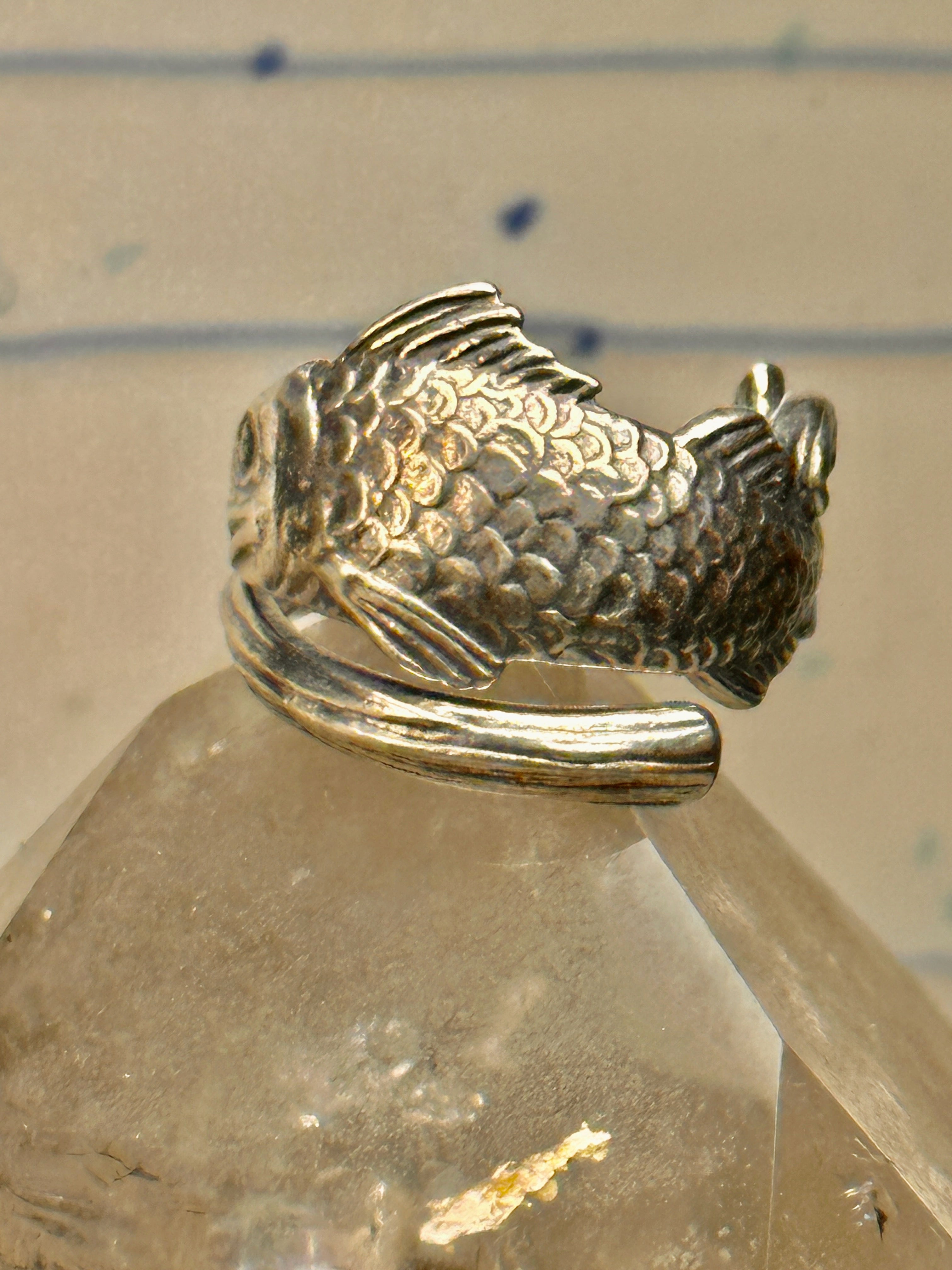 Angel Fish Ring Size 4.5 - LUNAR RAIN