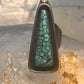 Navajo long ring turquoise pearl geometric size 5.75 sterling silver women