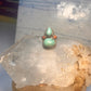 Turquoise Boho long coral size 7 sterling silver women