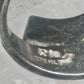 Onyx inlaid ring lab opal bypass band size 7.75 blue lapis lab opal band sterling silver southwestern women