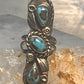 Navajo long ring Turquoise size 5.75 sterling silver women girls