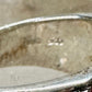 Southwest Ring lapis onyx inlay band size 5.75 sterling silver girls women boys