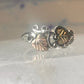 Black Hills Gold ring floral band size 7 sterling silver women girls