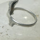 Mini Dachshund ring dog band heart love size 7.75 sterling silver women girls