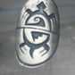 Long Turtle ring size 6 shield band sterling silver Hopi women