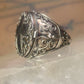 Poison ring Cross Religious band size 7 sterling silver women girls
