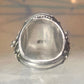 Poison ring Cross Religious band size 7 sterling silver women girls