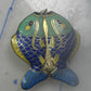 Fish Shaped Cloisonne pendant Double Sided