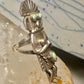 Kachina ring Navajo turquoise size 5.25 Sterling Silver women girls