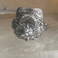 Saddle ring Kabana band cowgirl southwest size 5.75 sterling silver women girls