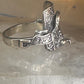 Saddle ring Kabana band cowgirl southwest size 5.75 sterling silver women girls