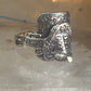 Saddle ring Kabana band cowgirl southwest size 5.75 sterling silver women girls