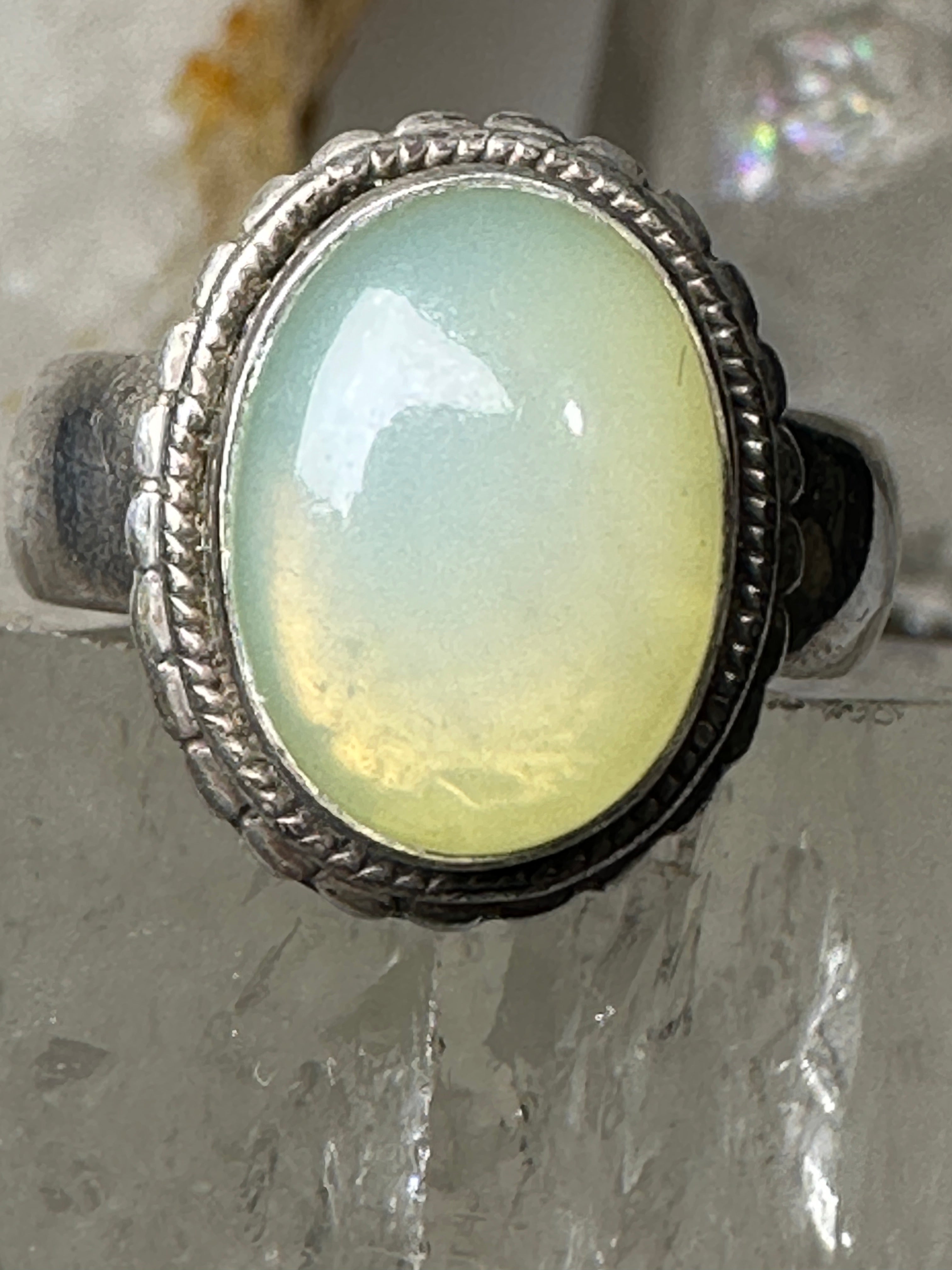 Wholesale silver moonstone ring jewelry, Gemstone Color : WHite, Rings Type  : Handmade at Rs 550 / Piece in Jaipur