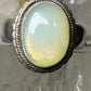 Moonstone ring size 7 sterling silver women