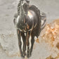 Horse ring cowgirl southwest size 5.25 Sterling Silver women girls&nbsp;